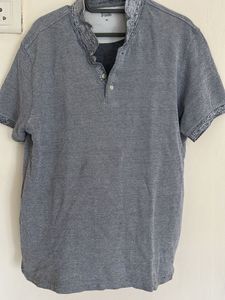 Ether Polo Tshirt In Self Design