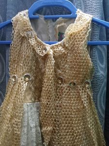 Sparkly Gold Party Dress