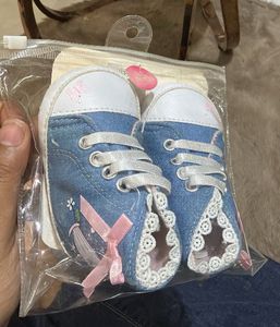Adorable Baby Girl Sneakers