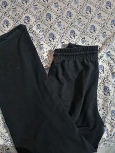 Bonkers corner Black Wide-Leg Sweatpants