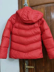 Nike Red Puffer Jacket