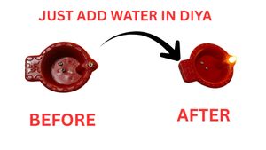 LED Water Sensor Diyas - Pack of 24