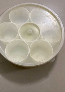 Plastic Spice Box with Compartments