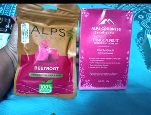Alps Goodness Dragon Fruit Facial& Beetroot Combo