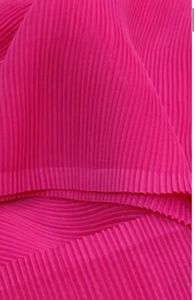 pink pleated saree With Blouse