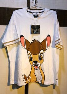 Kazo Bambi Print T-Shirt
