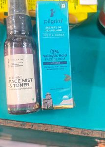 Pilgrim Face Mist & Toner + Serum