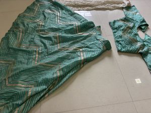 Teal Lehenga Choli Set