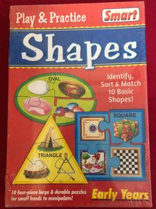 Play N Practice Shapes Game Box