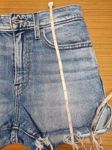 Levi's High-Waisted Distressed Denim Shorts