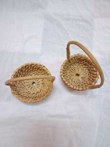 Woven Mini Baskets (Set of 2)
