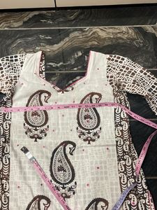 Stylish Paisley Print Kurta