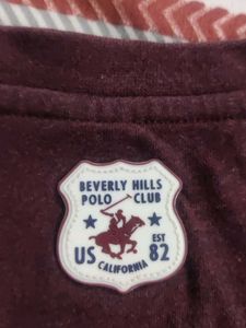 Beverly Hills Polo Club Graphic Printed Half-Sleev
