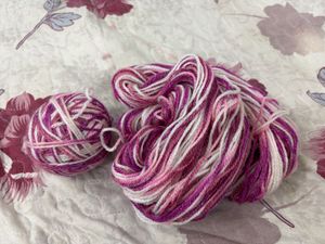 wool acrylic yarn set of 3