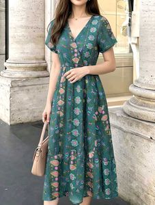 Bohemian Print Maxi Dress