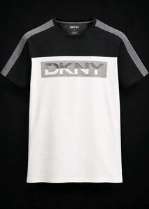 DKNY Color Block Crew Neck Tee