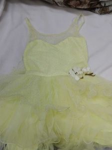 Yellow Party Wear Frock