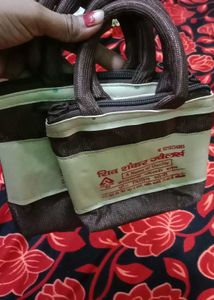 Small and big Zippered Pouch Bag