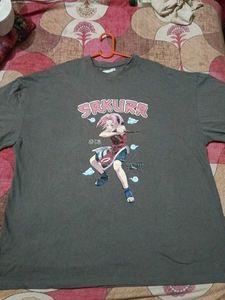 Sakura Naruto Graphic T-Shirt