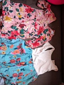 Floral Print Dress Set