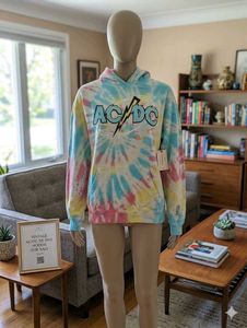 AC/DC Tie-Dye Hoodie