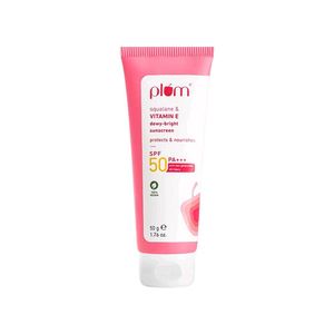 Plum Squalane & Vitamin E Dewy-Bright Sunscreen SP