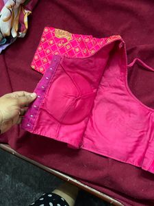 Pink Embroidered Blouse