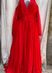 Stunning Red Evening Gown