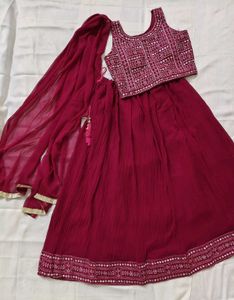Pink Lehenga Choli Set