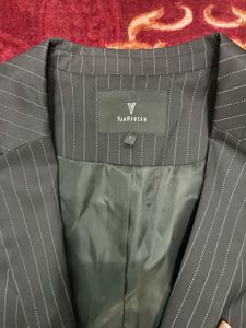 luxurious Classic Pinstripe Blazer