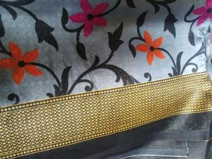 Never Used Saree, Unstiched Blouse Piece