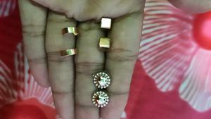 Combo of 3 stud earrings