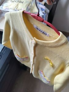 Mom And Bab Flowers Cardigan