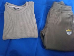 boy's Casual Sweatshirt and Jogger Set