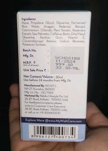 WishCare Hair Growth Serum Concentrate(for all Hai