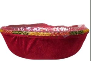 Decorated Plastic Basket