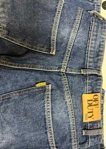 Classic Blue Wide Leg Jeans