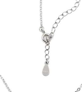 Shining Heart Silver Chain With Pendant