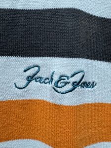 Jack &amp; Jones Multicolor Striped Crewneck Sweater