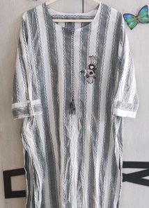 Stylish Striped Kurta