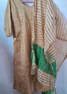Silk Kurta Set with Dupatta