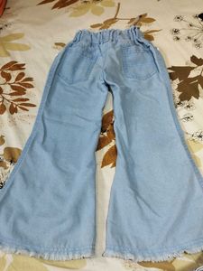 Light Wash Bell Bottom Jeans