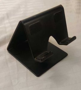 Black Metal Cell Phone Stand