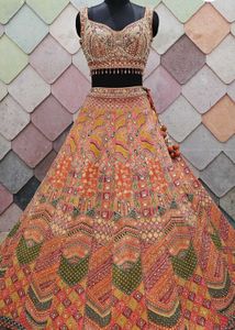 Embroidered Lehenga Choli Set