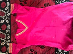 Vibrant Pink Kurta Set