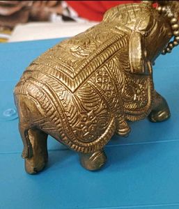 Vintage Maharaja Elephant in Brass – Royal Home De