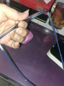 Stylish Blue &amp; Silver Eyeglasses