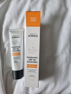 Hyaluronic SPF 50 Sunscreen
