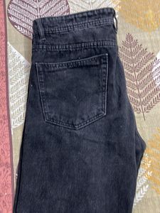 Stylish Black Denim Jeans
