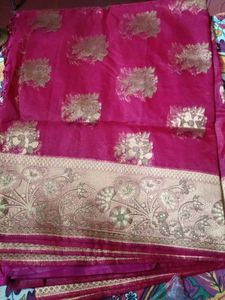 Elegant Silk Blend Saree